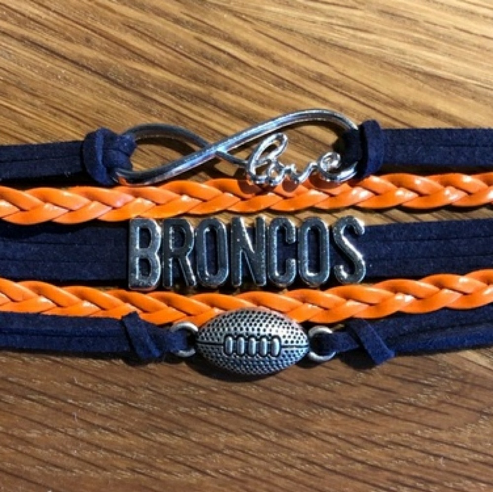 Broncos bracelet NEW